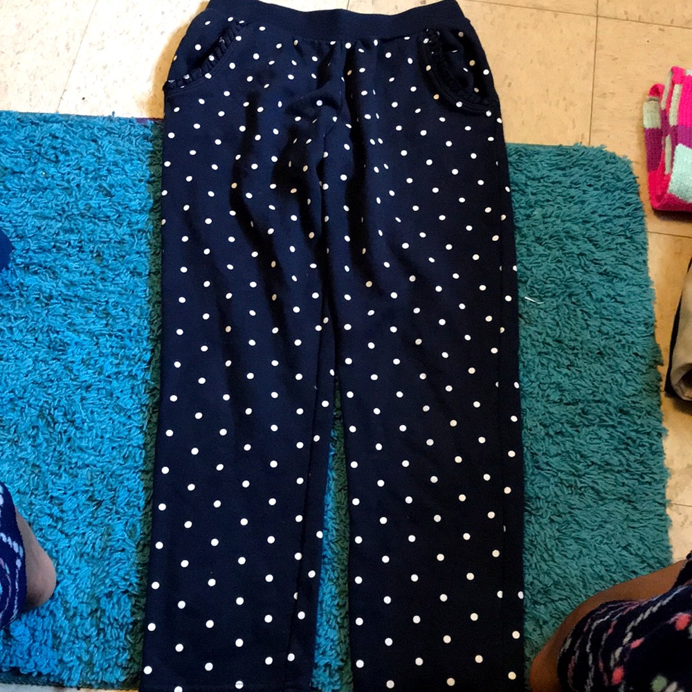 Polkadotted sweatpants